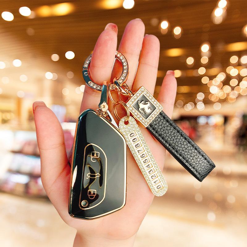 Applicable to Volkswagen Lingdu L Golf 8 Key Set CC Touon x Car id3 id4 id6 Landscape Exploration Yue Tour Shell