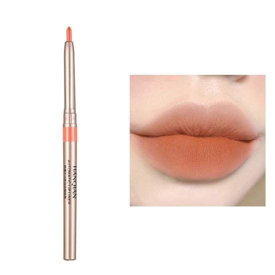 0.25g Lip Gloss Auto-rotate Long Lasting Waterproof Matte Universal Makeup Tool High Saturation Nude Color Lip Pens for Party