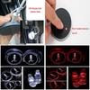 Led Colorful 2pcs Car Cup Holder Pad Mat For Auto Atmosphere Lights