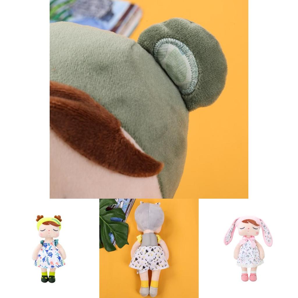 Metoo Stuffed Doll Princess Angela Bunny Plush Soft Rabbit Fashion