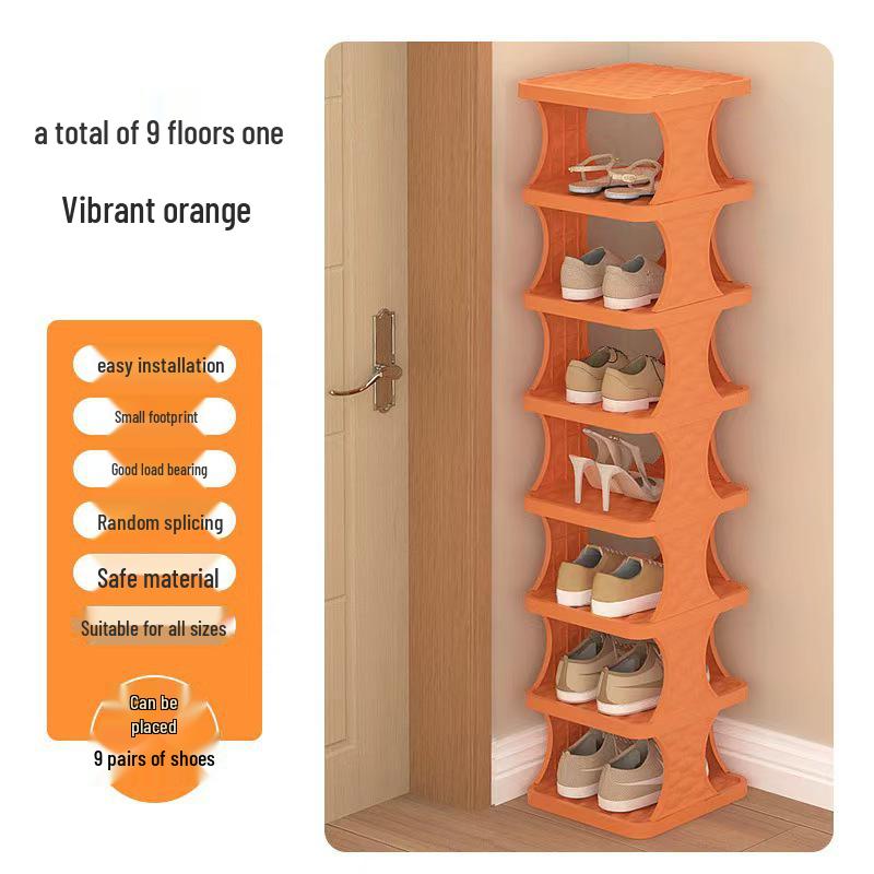 Popular Space-Saving Multi-Layer Shoe Rack - Compact Folding Shoe Storage for Home Entryway
