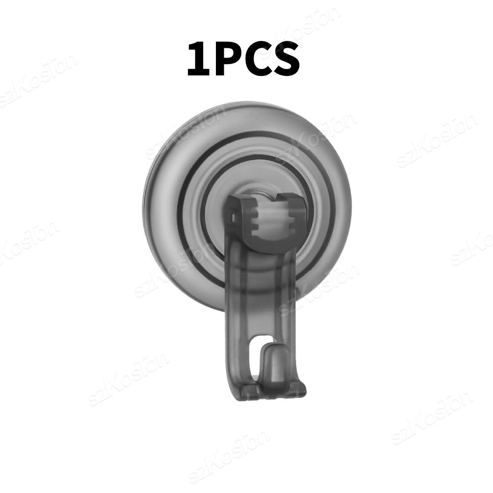 

1-10pcs Reusable Traceless Clothes Hook Powerful Suction Cup Hooks Heavy Duty Suction Shower Hooks Storage Hanger Accessories