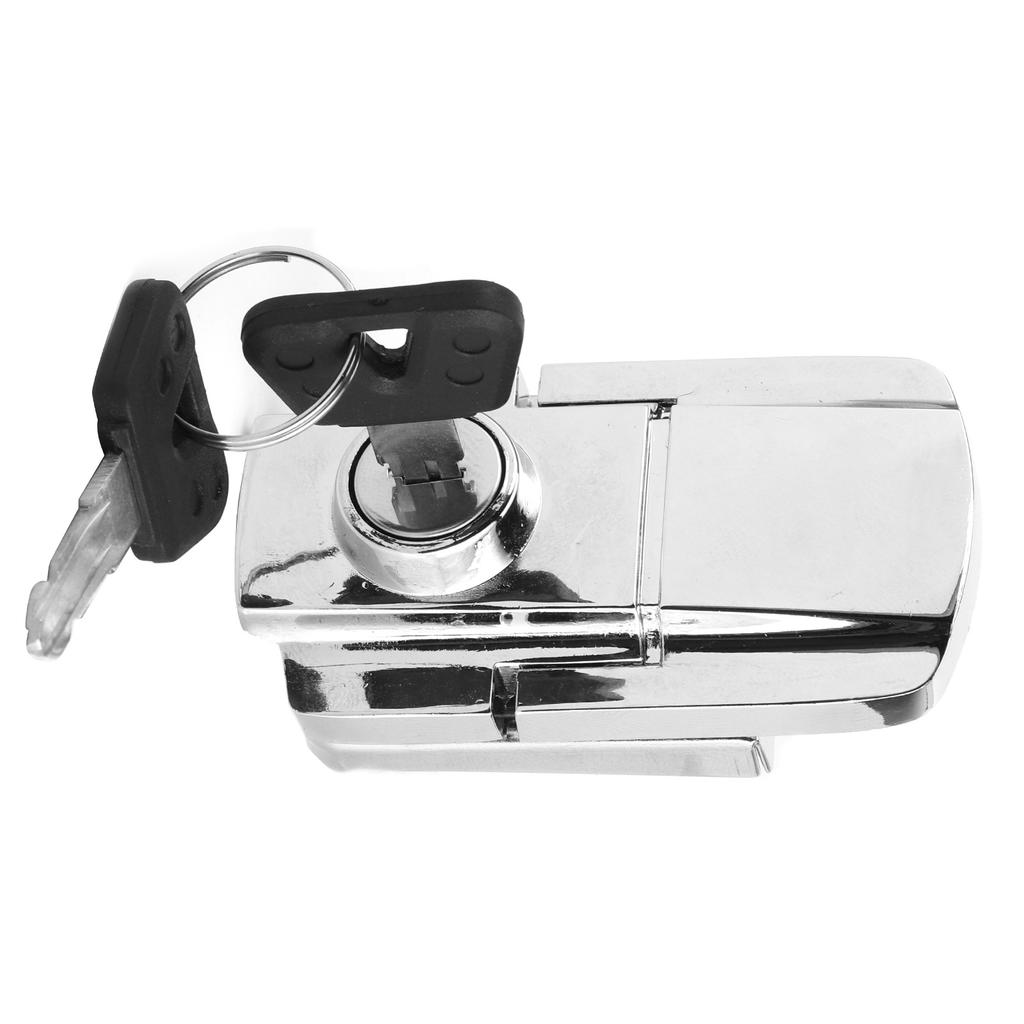 Motorcycle Rear Trunk Lock Anti?Theft with 2 Keys Modification Accessories Fit for Big Sheep