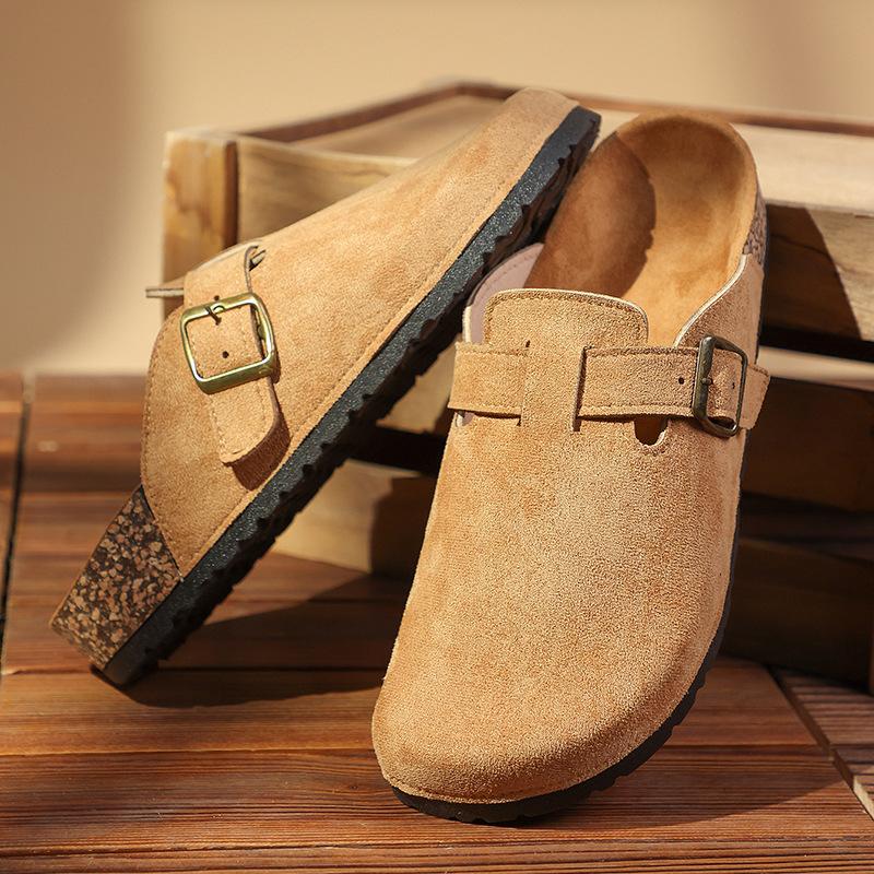 Summer Classic Retro Versatile Casual Wear Soft-soled Birkenstocks Non-slip and Wear-resistant Bag Head Slippers