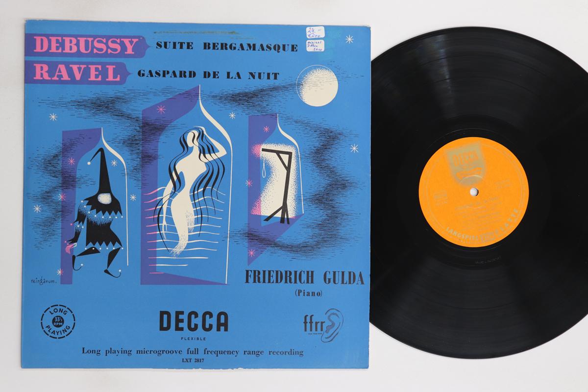 

LP Record FRIEDRICH GULDA - Debussy Suite Bergamasque / Ravel G LXT2817 DECCA 1953 UK Classical Used
