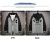 Youth Hooded Jacket for Teens - Color Block Spring/Autumn Cardigan Sweatshirt for Boys (Ages 15+)