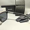 Γυαλιά Ηλίου Prada Πολαριζέ Μαύρα Μοντέλο P8287