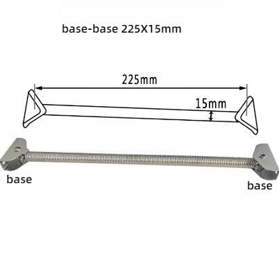 1PC boat hatch spring support Marine Hardware Stainless Steel Hatch Lid Adjuster Spring Boat hatch Holder Top Mounting Bar