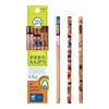 Tombow Bleistifte Schreibbleistifte 2B Ki Monogatari Muster 1 Dutzend (3 Designs) Gelb-Grün KB-KF02-2B