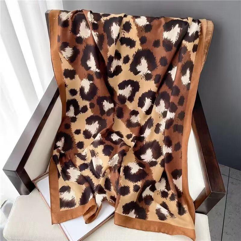 90x180cm Satin Silk-Like Scarf Oversized Women’s Summer Shawl Elegant Sun Protection Wrap & Luxury Gift
