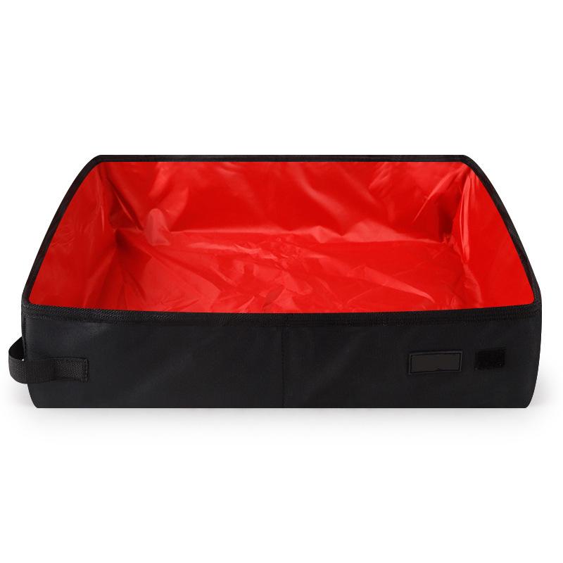 Portable Waterproof Foldable Cat Litter Box - Practical Oxford Cloth Design