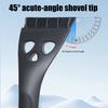 Extendable Car Snow Brush Ice Scraper Heavy-duty Snow Shovel with EVA Grip Snow Removal Tool for Windshield