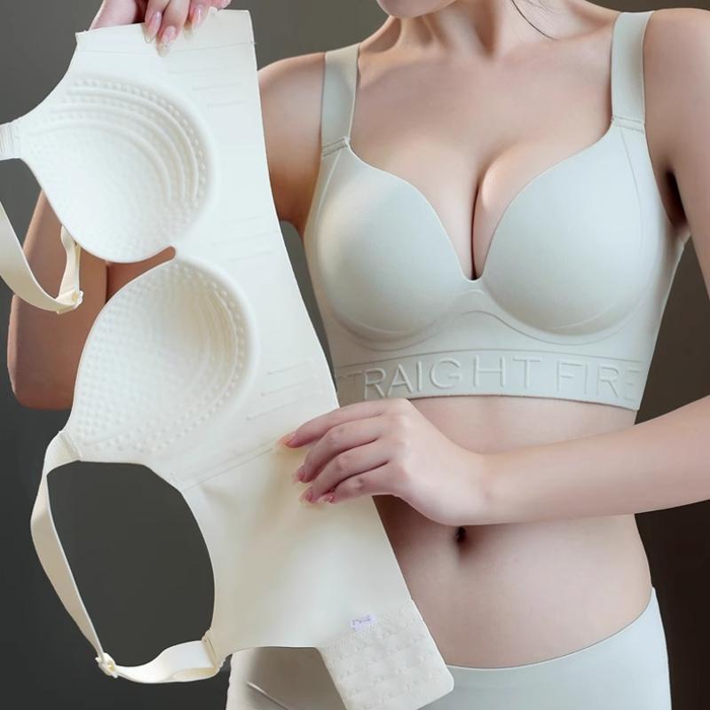 Sculpting Uplift Bra Seamless Hide Back Fat Bras for Women Deep Cup Bra Hides Back Fat Fashion Deep Cup Bra