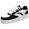 Anta Lightweight Comfortable Spring Versatile Breathable Durable Low-Top Sneakers Men sneakers White Black 912628016Q-5