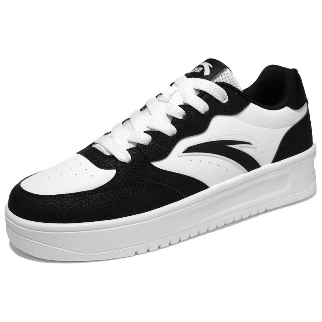 Anta Lightweight Comfortable Spring Versatile Breathable Durable Low-Top Sneakers Men sneakers White Black 912628016Q-5