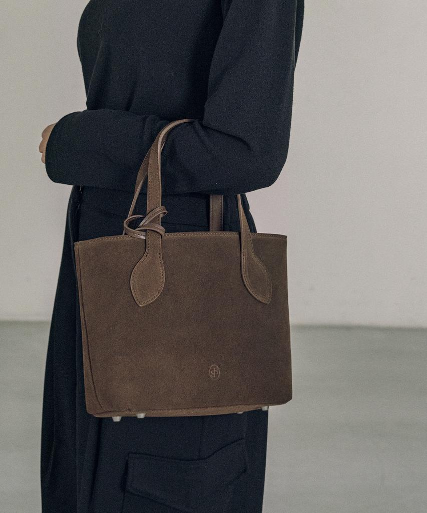 Siyazu Siac3062 Suede Rose Bag_Brown