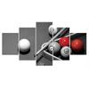 Billard 5-teiliger HD-Wandkunstdruck, HD-Druckplakate, Gemälde, Ölgemälde, Wohnzimmer, Heimdekoration, Bilder