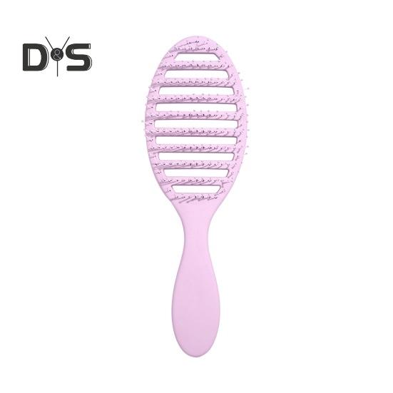 Vented Hair Brush Portable Anti-static Thin Thick Curly Long Wet Dry Hair Blow Drying Paddle Brush Women Girls Scalp Massage Hair Styling Detangling