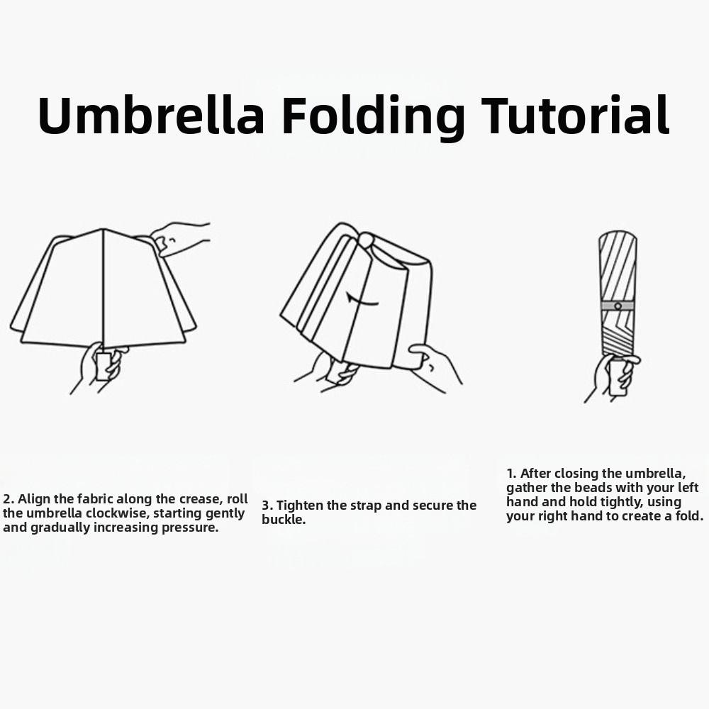 Pocket Rain Umbrella Automatic Rain Umbrella UV Protection Portable Sun Umbrella Windproof Parasol Men Women