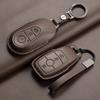 Leather Car Key Case Cover For Mercedes Benz E C G M R S Class W204 W212 W176 GLC CLA GLA  AMG 2025 Key Shell Car Accessories