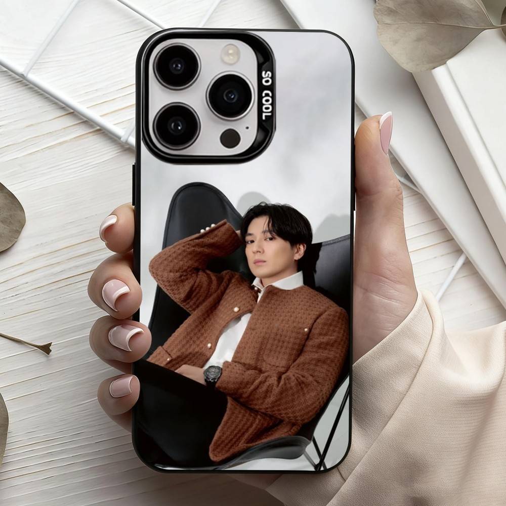 

Handsome Actor Mackenyu Phone Case For iPhone17,16,15,14,13,12,11 Plus,Pro Max Candy Silver Plated Inside Cover iPhone13PROMAX