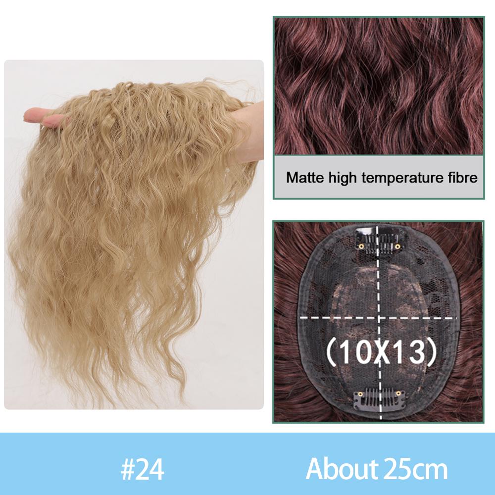 

Синтетические волосы Прямые Волнистые Накладная челка На заколке Челка Накладки на волосы для увеличения объема волос для женщин Накладка для волос Невидимая