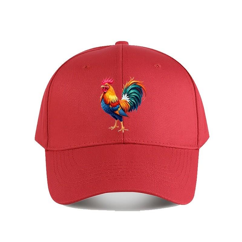Daisy Flower Baseball Cap Adjustable Cotton Sun Hat Casual Street Style Adjustable Headwear One Size