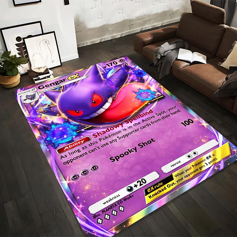 

Gengar GX Printed Carpet with Vibrant Colors for Bedroom Decor Suitable for use as an anti-slip for living room bedroom sofas 40x60cm( 15x23in )