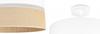 CEILING LAMP, JUTE LAMPSHADE, 40cm, WHITE