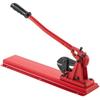 24\" Bench Type Hand Swager, Cutting Capacity 3/8\" Bolt Cutter Bench Type, Hardness 35-45HRC Crimping Tool Bench Wire Rope Cable, Red Swaging Machine