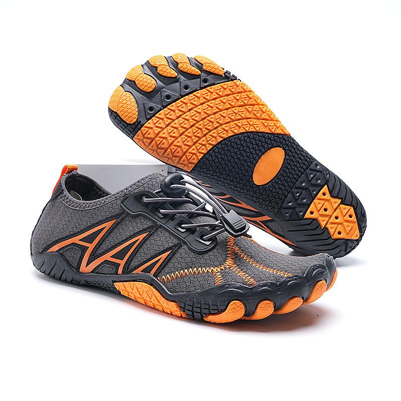 Outdoor New Five-finger Barefoot Shoes Hiking Shoes Surfing Hiking Shoes Rock Climbing Off-road Men's and Women's Wading Shoes