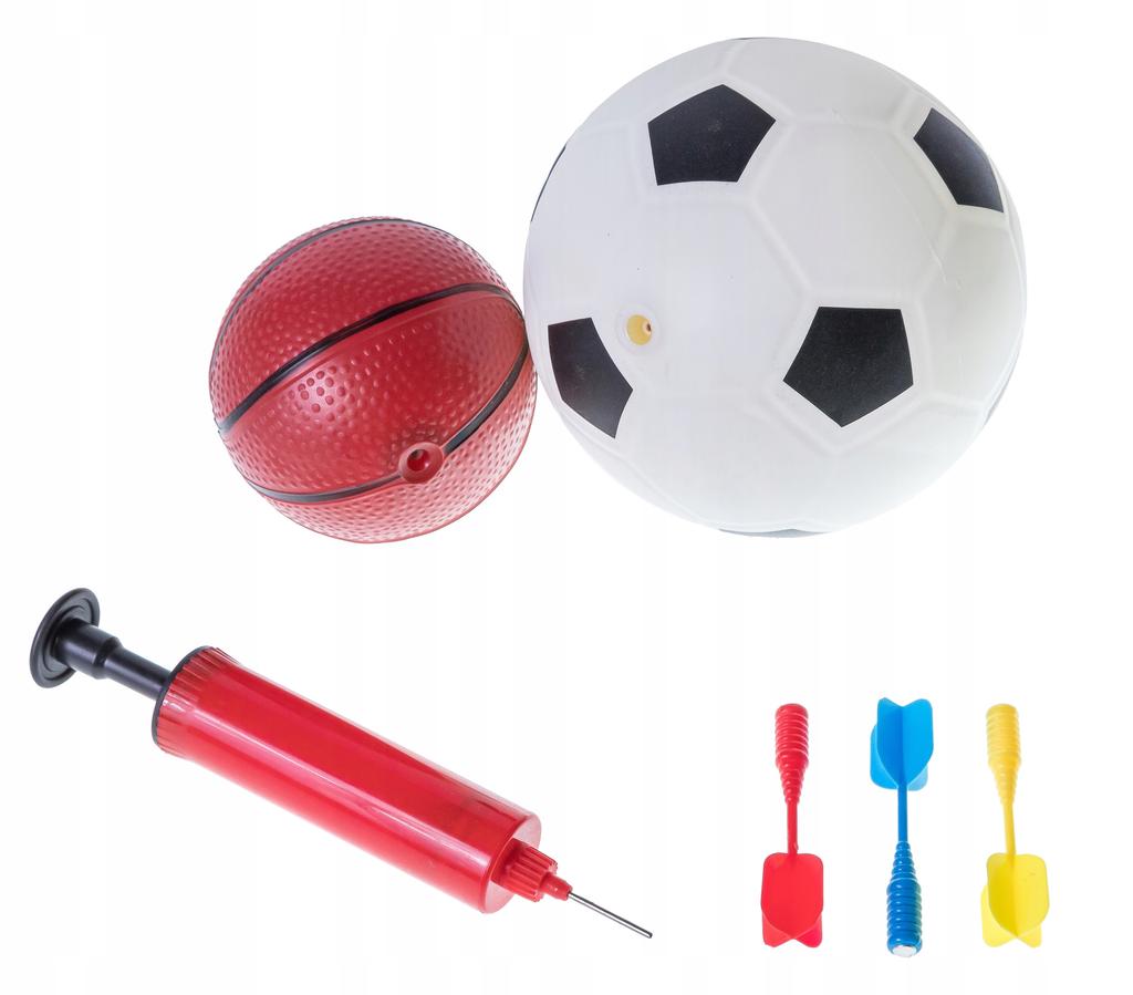 3in1 Basketball Set Goal Ball Darts Basket Backboard Kids
