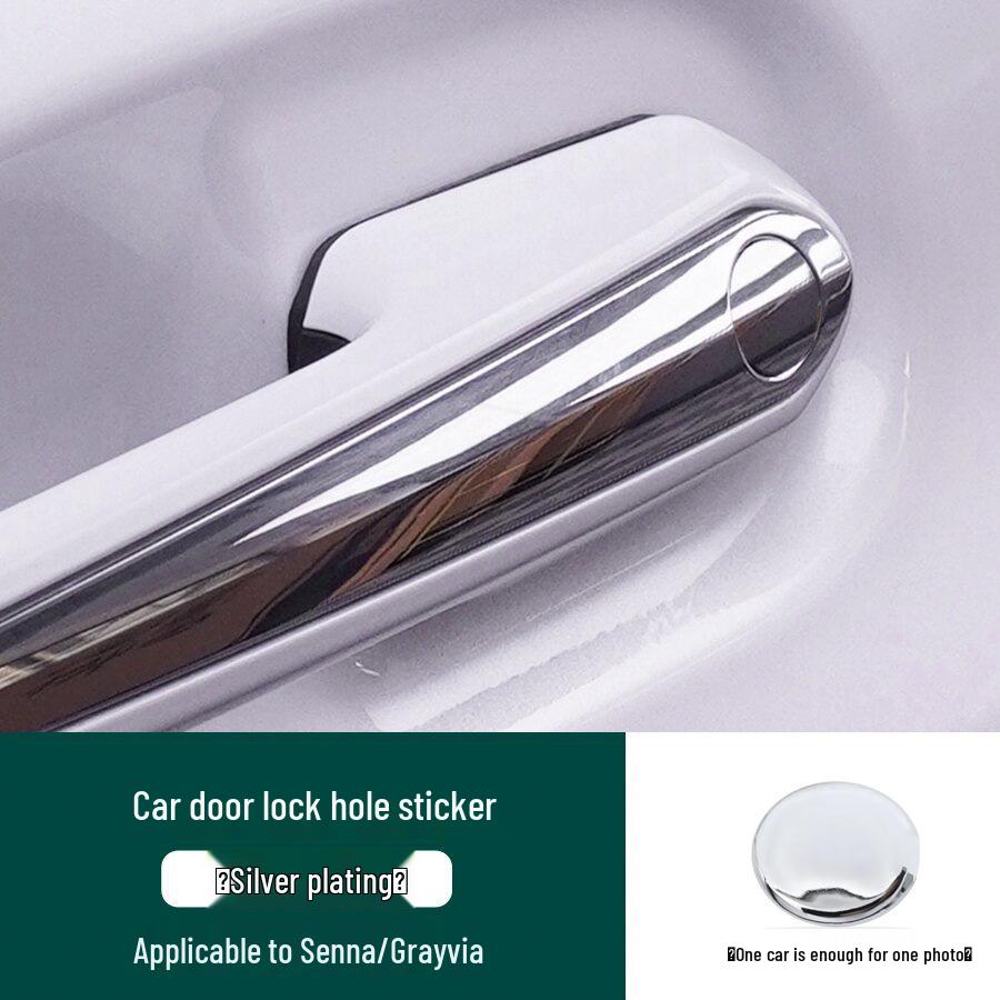 Hot-Selling Sienna/Granvia Car Door Keyhole Protection Stickers
