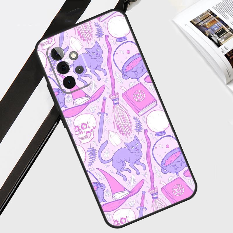 Magic Witch Witchcraft Case For Samsung Galaxy A06 A56 A36 A26 A16 A54 A34 A14 A12 A22 A32 A52 A13 A53 A15 A35 A55