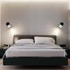 European-style Modern Simple LED Round Rotatable Wall Lamp Bedside Lamp Living Room Corridor Corridor Lighting Lamps