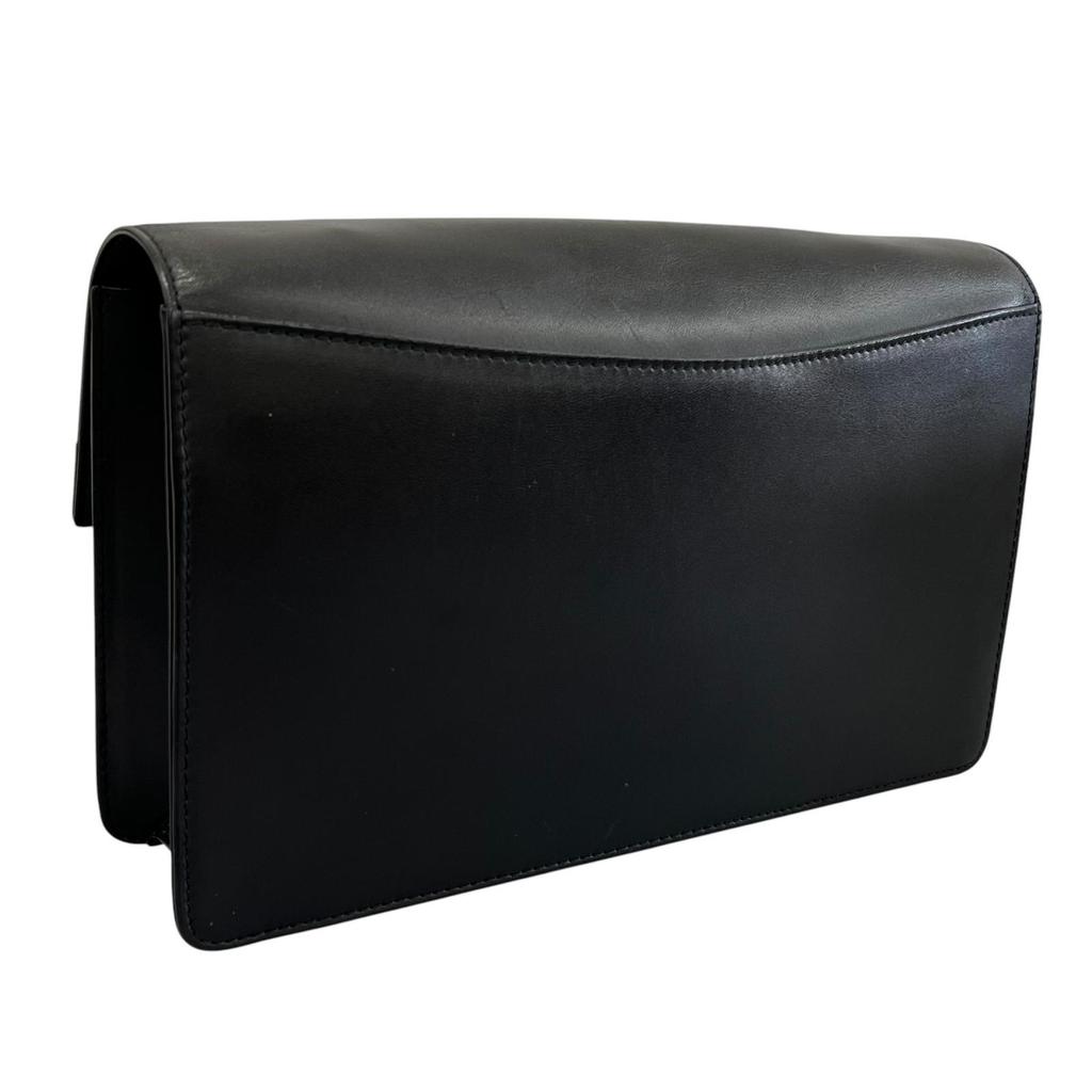 Dunhill Clutch Bag Black Mens Used