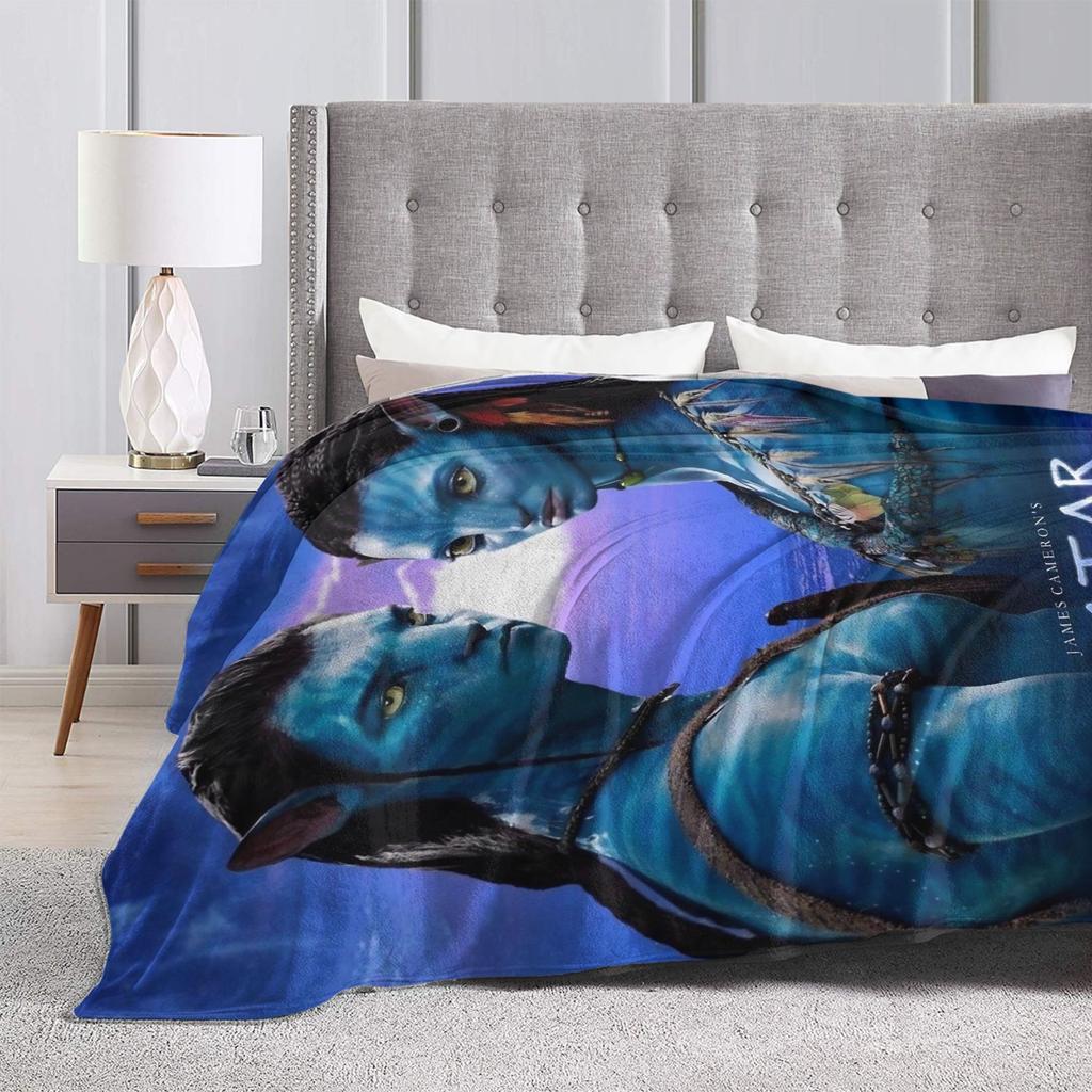 Manta de Avatar de películas, manta súper suave de calidad, colcha estampada para sofá y silla de otoño para niños y adultos