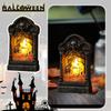 Halloween Tombstone Wind Lamp Creative Desktop Luminous Night Light Bar Haunted House Room Scene Atmosphere Lamp