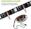 Led Strip Lights 6.56ft for 40-60in TV USB Backlight Kit with Remote 16 Color 5050 Bias HDTV