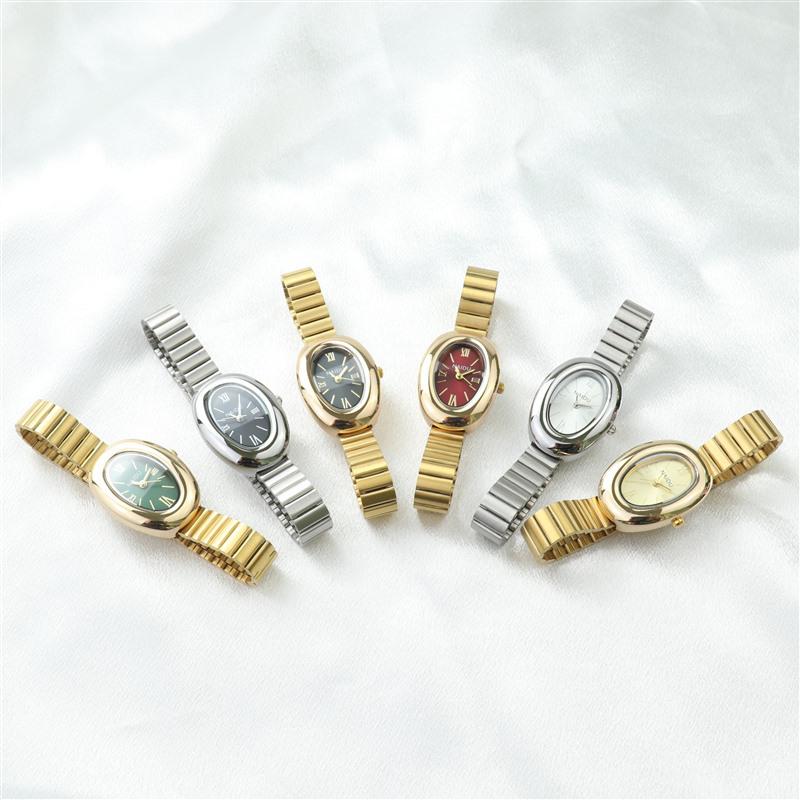 New Elegant Women's Quartz Oval Watch - Luxury Design for Students and Ladies