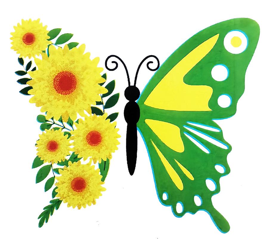 Double-Sided Waterproof Transparent Fly and Insect Sticky Trap Window Sticker