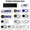 30pcs Pants Button Extender Adjustable Retractable Collar Extenders Elastic Jeans Waist Extender Button for Men Women