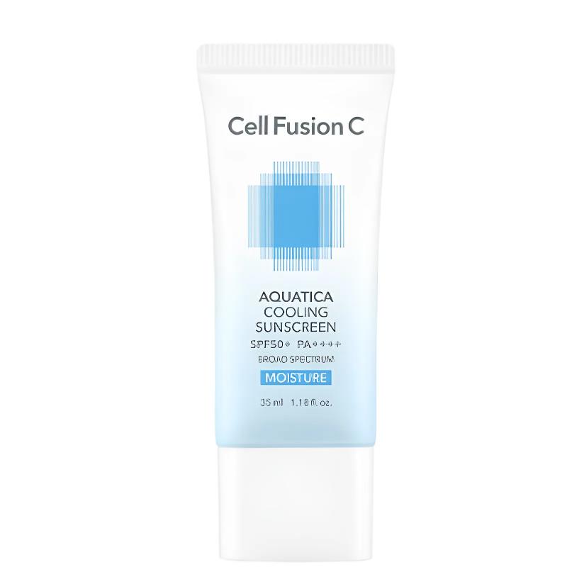 [Cell Fusion C] Aquatica Cooling Sunscreen Double Set 35 ml x 2