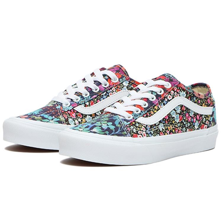 Old Skool Liberty Fabrics x Old Skool Vans Tapered 'Patchwork Floral - Black Multi' VN0A54F44TR