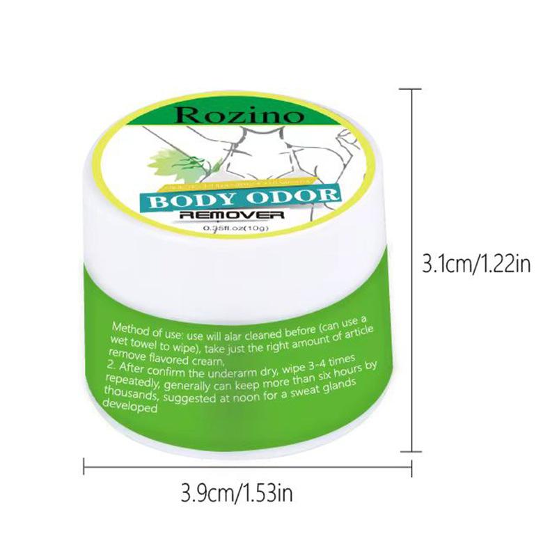 Underarm Deodorizing Cream Herbal Plant Body Deodorizing Cream for External