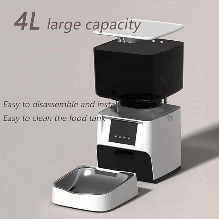 Mangeoire automatique - 4L - WiFi - Acier Inoxydable 304