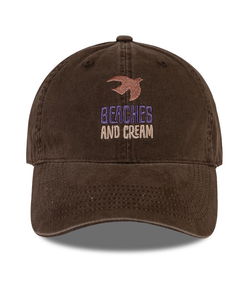 Bichiseuaenkeulim Seagull Cation Ball Cap-Brown