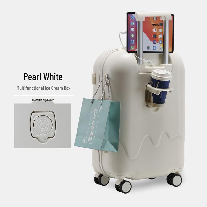 JOURHEY SHI 507 Ice Cream Series Lightweight Travel Suitcase