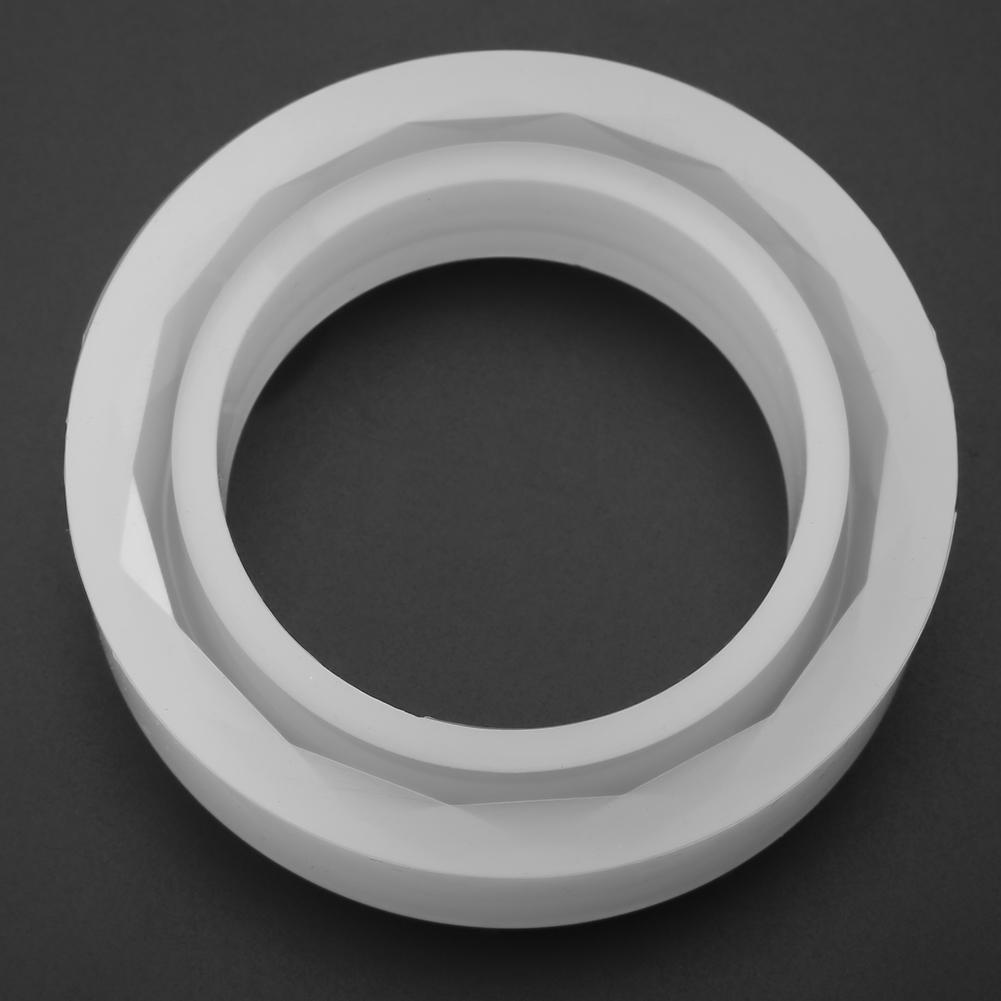 Bracelet Silicone Mold Diamond Shaped Surface Resin Bracelet Mold for DIY Jewelry Making
