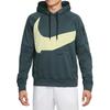 Therma-Fit Drawstring Hooded Loose Long Sleeve Sweatshirt Men Sweatshirt Deep-Jungle-Green DQ5402-328